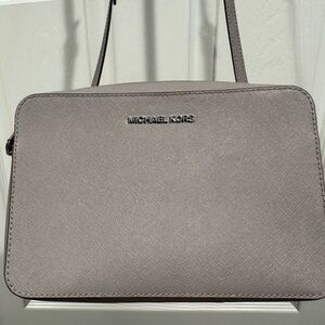 Michael Kors Jetset Gray Crossbody Bag